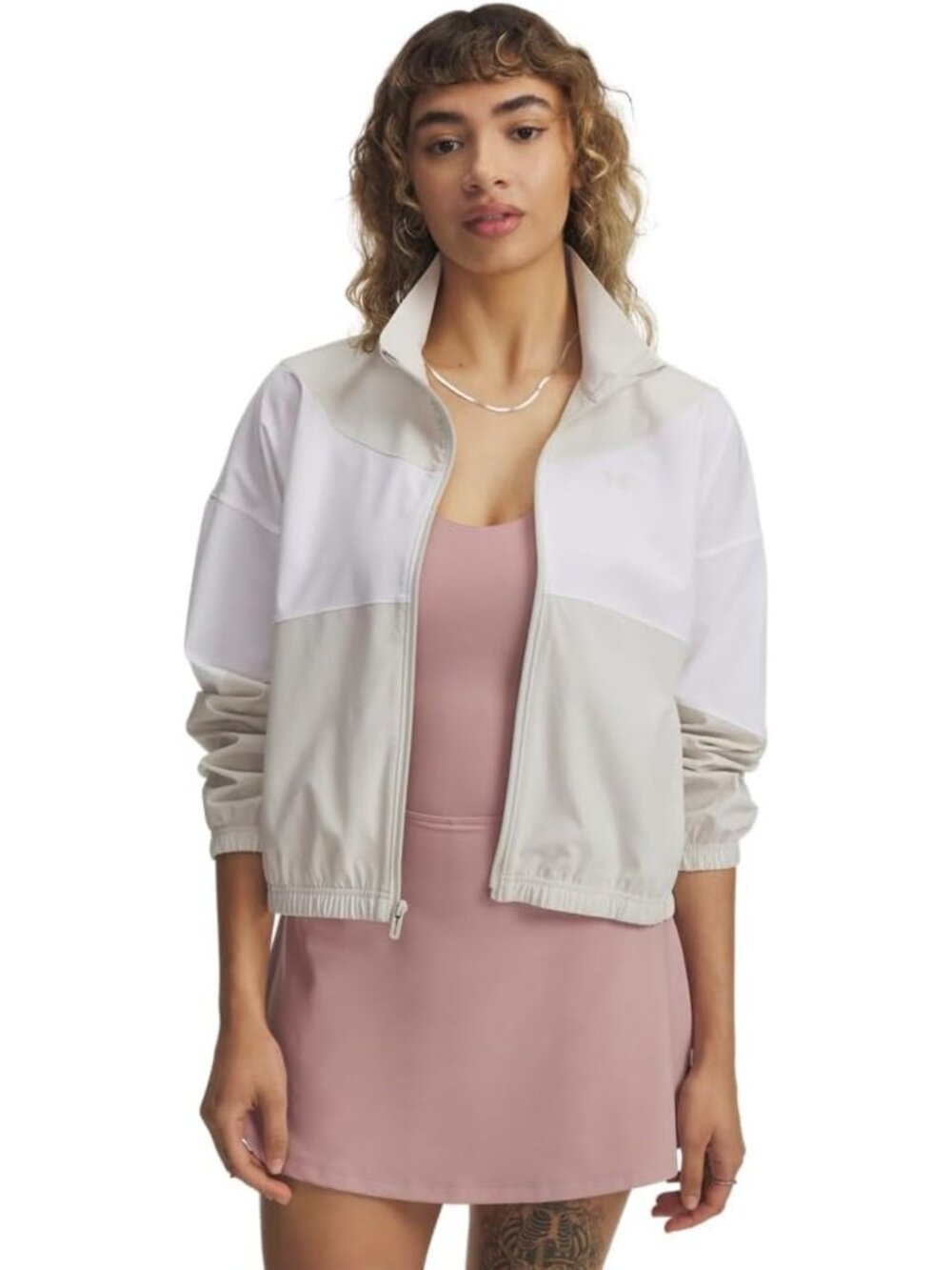 Stylish Women's Woven Jacket - Lightweight, Breathable, Perfect for Activewear